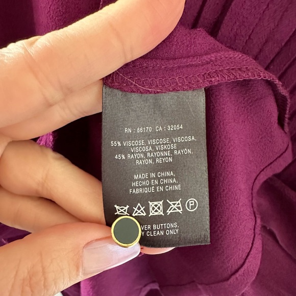 Anthropology MAEVE Purple Dress Size Small - Picture 12 of 16